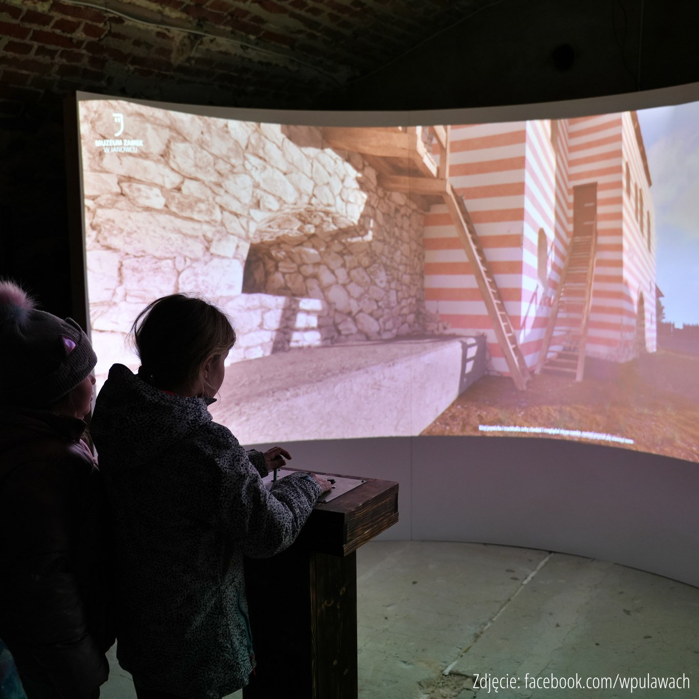 Wirtualny Spacer Muzeum Zamek w Janowcu | Zdjęcie użyte dzięki uprzejmości facebook.com/wpulawach